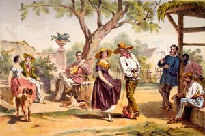 Zapateado - Národní tanec, 1840